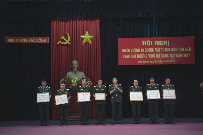 Tuyên dương 10 thanh niên tiêu biểu Binh chủng Đặc công - ảnh 3