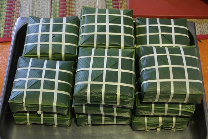 gói, nấu bánh chưng, sự tích bánh chưng bánh dày, Vua Hùng - ảnh 6