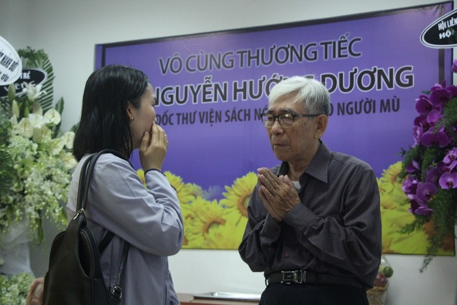 Tưởng nhớ, Thư viện sách nói Hướng Dương, Nguyễn Hướng Dương, hoa hướng dương, người mù - ảnh 6