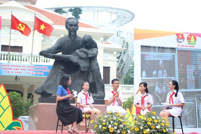 Liên đội trưởng, đội viên thiếu nhi, Đội TNTP Hồ Chí Minh, Thành Đoàn TP - ảnh 4