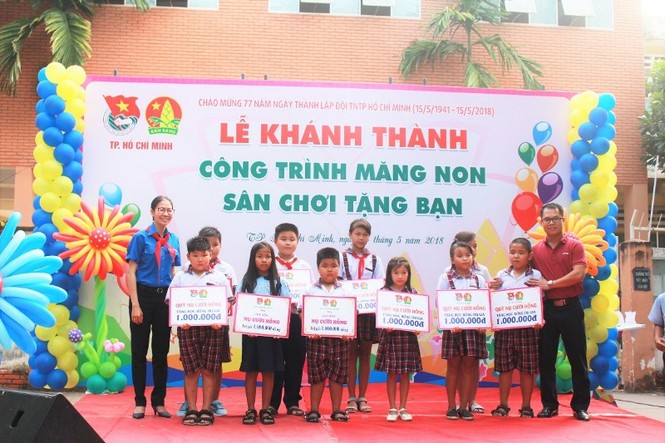 Công trình 'Sân chơi tặng bạn' sẵn sàng phục vụ trẻ em huyện Nhà Bè - ảnh 3