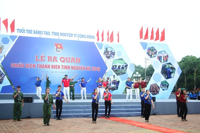 T.Ư Đoàn khởi động chiến dịch Thanh niên tình nguyện hè năm 2018 - ảnh 10