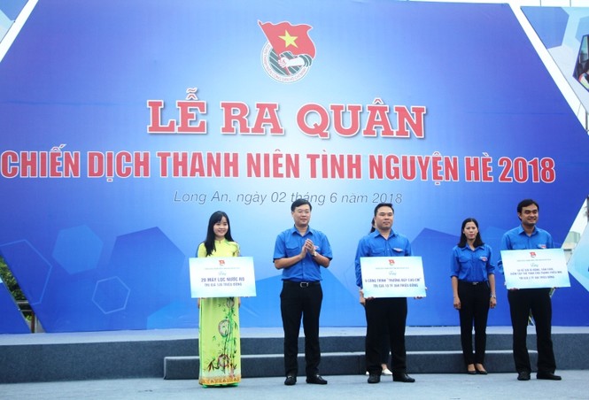 T.Ư Đoàn khởi động chiến dịch Thanh niên tình nguyện hè năm 2018 - ảnh 7