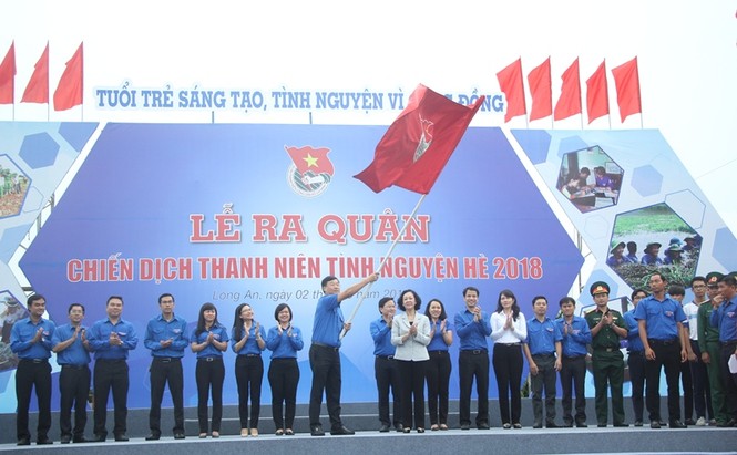 T.Ư Đoàn khởi động chiến dịch Thanh niên tình nguyện hè năm 2018 - ảnh 8