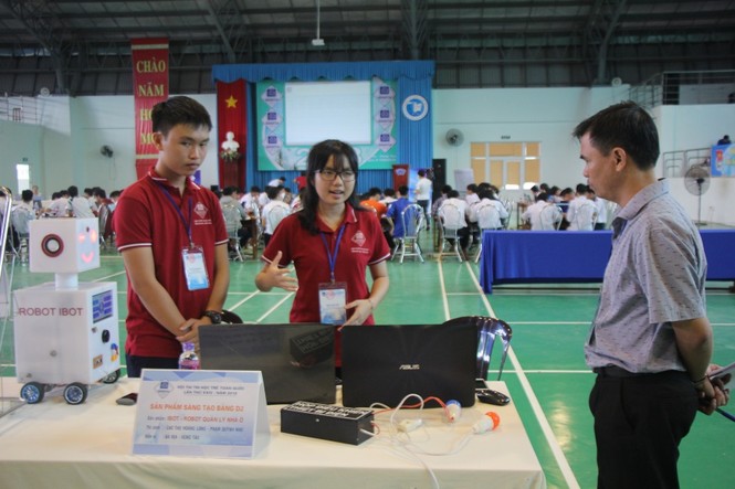 257 học sinh các tỉnh, thành tham dự Chung kết Tin học trẻ toàn quốc - ảnh 2