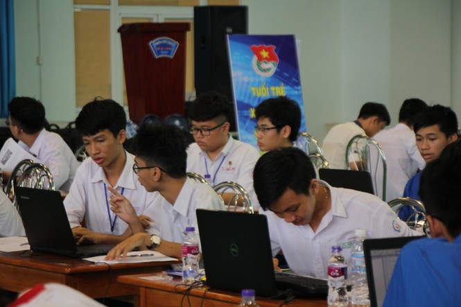 257 học sinh các tỉnh, thành tham dự Chung kết Tin học trẻ toàn quốc - ảnh 1