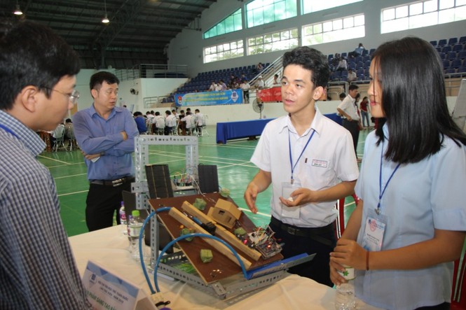 257 học sinh các tỉnh, thành tham dự Chung kết Tin học trẻ toàn quốc - ảnh 4
