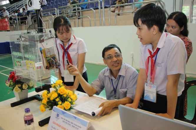 257 học sinh các tỉnh, thành tham dự Chung kết Tin học trẻ toàn quốc - ảnh 5