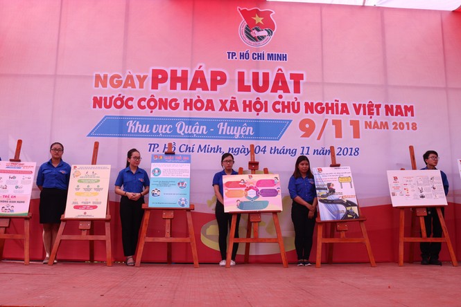 Sôi nổi ngày hội Pháp luật Việt Nam tại TPHCM - ảnh 1