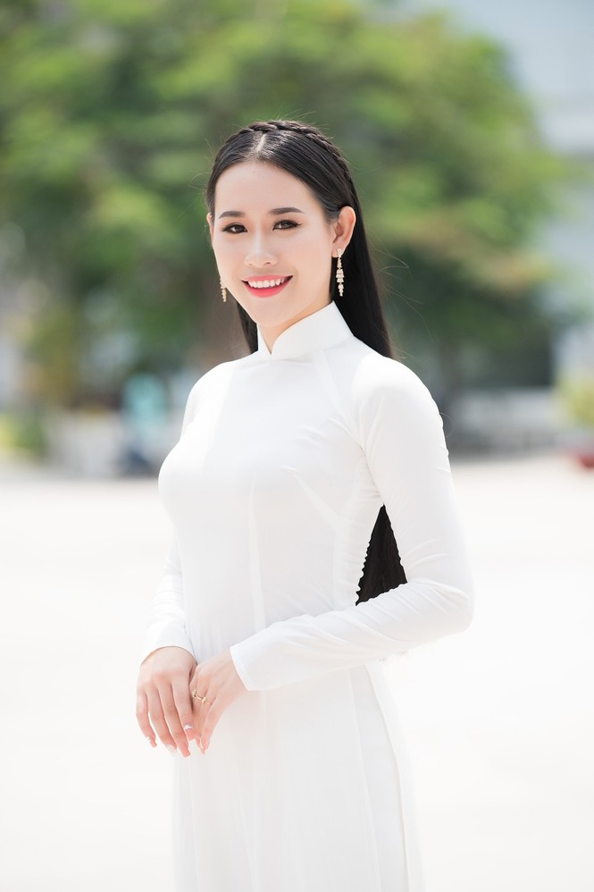 Hoa khôi sinh viên Văn Hiến tự tin dự thi Hoa hậu Việt Nam 2018 - ảnh 6