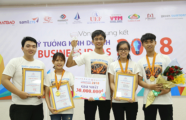 ĐH Bách Khoa TPHCM giành ngôi quán quân thi Ý tưởng kinh doanh - ảnh 1