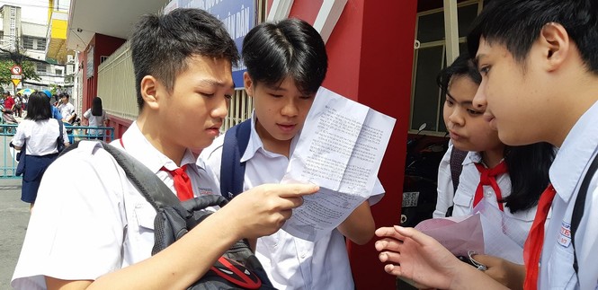 Học sinh không được đổi nguyện vọng sau khi có kết quả tuyển sinh - ảnh 1