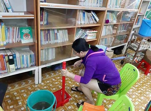 học sinh nghỉ học tránh bão, trường học cho học sinh nghỉ học để tránh bão - ảnh 3
