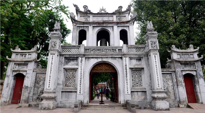 Văn Miếu sẽ được phủ lớp màu giống cổ kính - ảnh 1