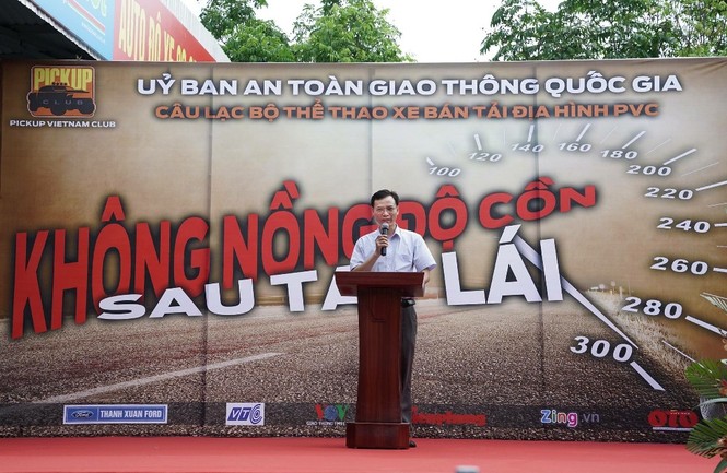 Hàng trăm xe bán tải diễu hành “Không rượu bia khi lái xe“ - ảnh 1