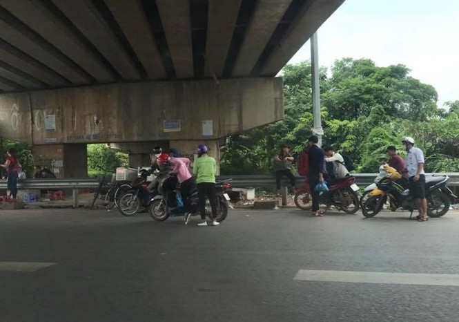 Công an vào cuộc vụ đinh tặc hoành hành ở cao tốc Hà Nội - Bắc Giang - ảnh 2