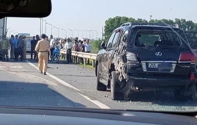 Tài xế Lexus BKS 8888 bị tông chết khi xuống xe làm việc với CSGT - ảnh 2