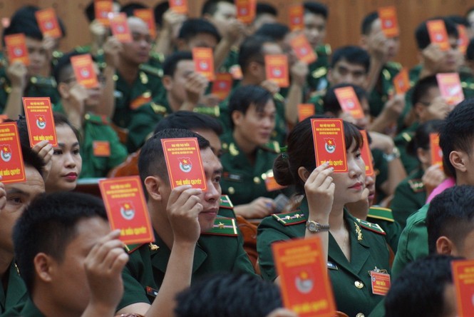 450 đại biểu dự Đại hội Đoàn TNCS Hồ Chí Minh Quân đội lần thứ IX - ảnh 3