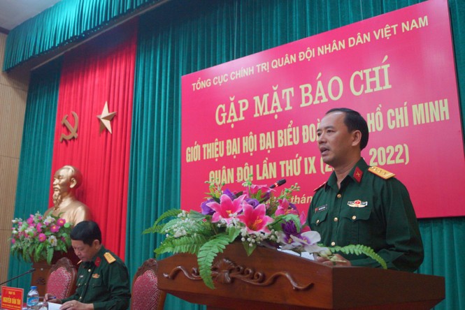 450 đại biểu dự Đại hội Đoàn TNCS Hồ Chí Minh Quân đội lần thứ IX - ảnh 2