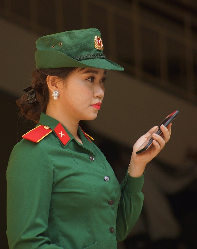 Nhan sắc bóng hồng trẻ nhất dự Đại hội Đoàn toàn quân - ảnh 6