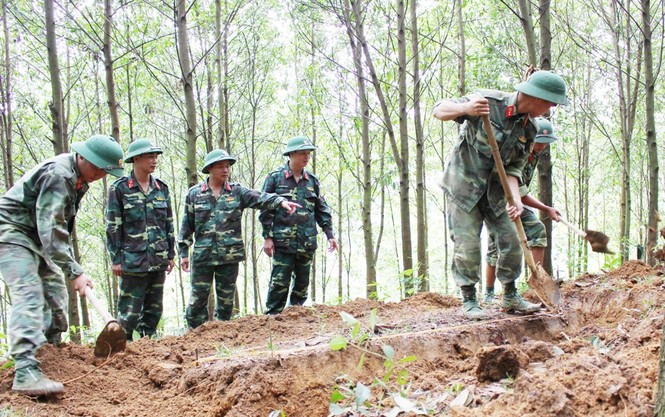 Một ngày cùng các đơn vị bộ binh hành quân vào trận địa - ảnh 1
