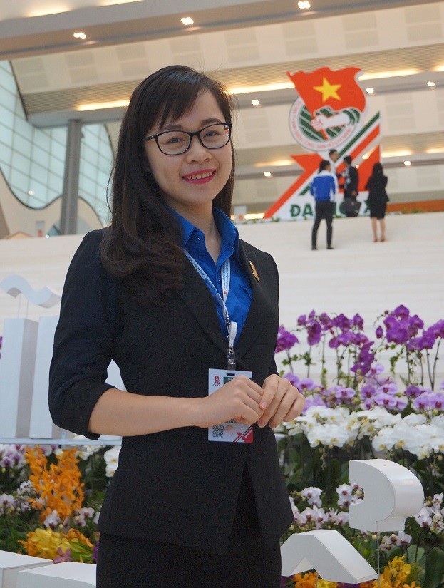 'Bóng hồng' áo lính tại Đại hội Đoàn toàn quốc XI - ảnh 4