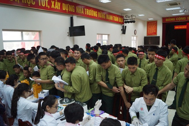 Rộn ràng Chủ nhật Đỏ ở Trường Đoàn trong Quân đội - ảnh 9