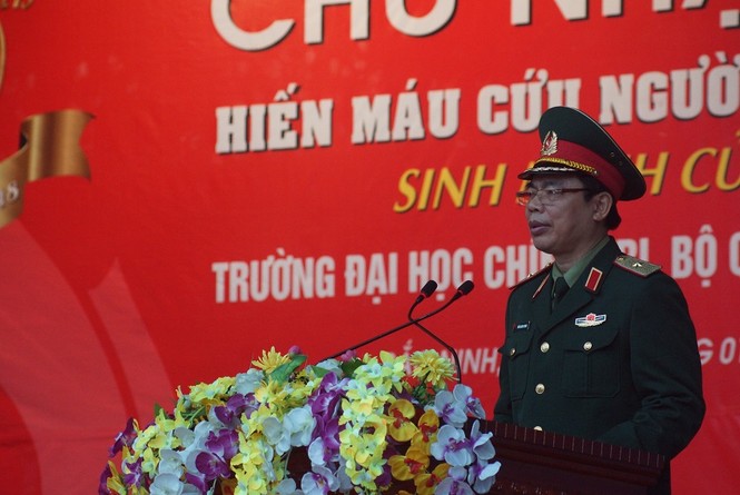 Rộn ràng Chủ nhật Đỏ ở Trường Đoàn trong Quân đội - ảnh 5