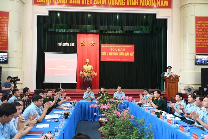 Chiến sĩ mới với môi trường quân ngũ - ảnh 4