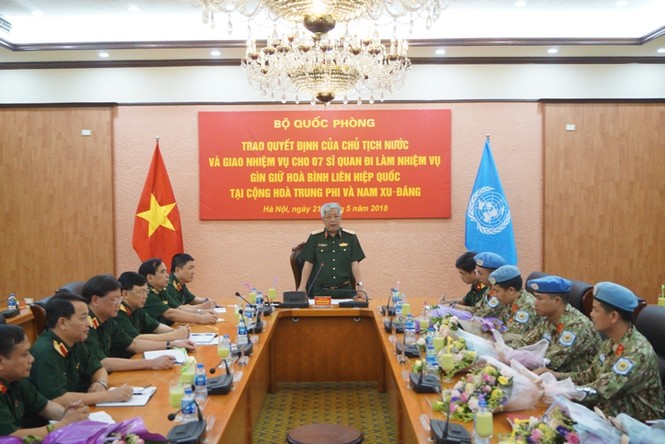 Thêm 7 sĩ quan Việt Nam đi gìn giữ hòa bình - ảnh 5