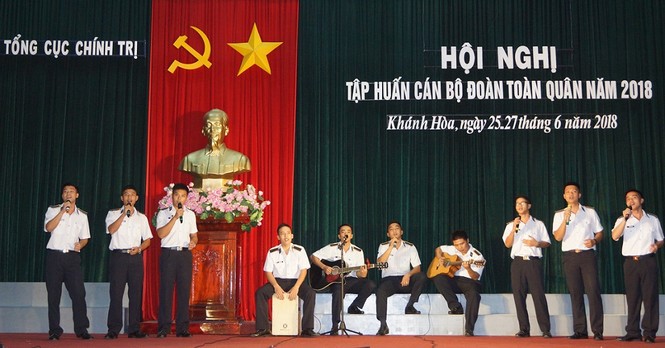 Bế mạc hội nghị tập huấn cán bộ Đoàn toàn quân - ảnh 2