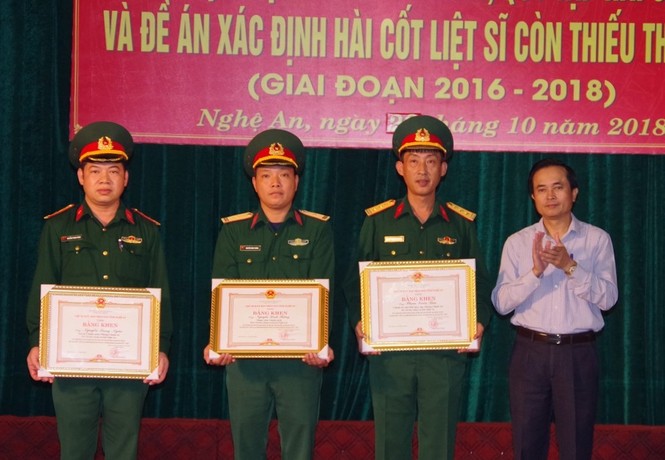 Sơ kết thực hiện Đề án tìm kiếm, quy tập hài cốt Liệt sỹ - ảnh 1