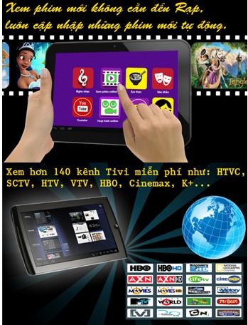 Máy tính bảng 7inch siêu rẻ giá 849.000đ - ảnh 1