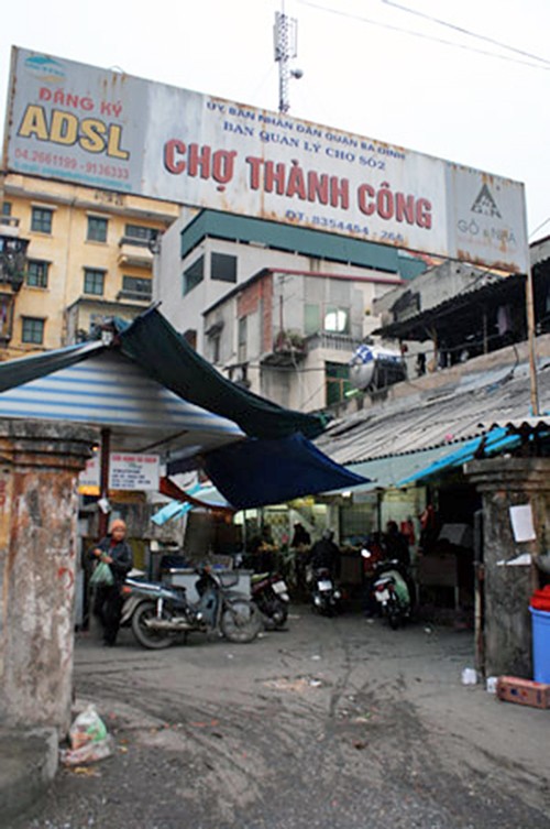 'Chợ Thành Công mới sẽ đảm bảo mô hình chợ truyền thống' - ảnh 1