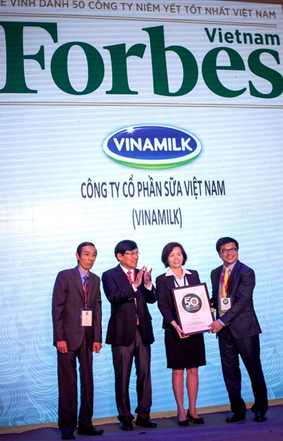 Vinamilk được Forbes vinh danh - ảnh 1
