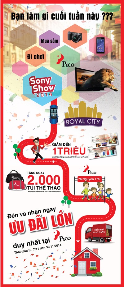 Sony Show 2014 – Ưu đãi Lớn tại Pico - ảnh 3