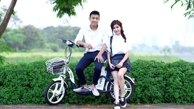Khó tin xe điện chạy pin iPhone giá chỉ bằng xe chạy ắc quy - ảnh 4