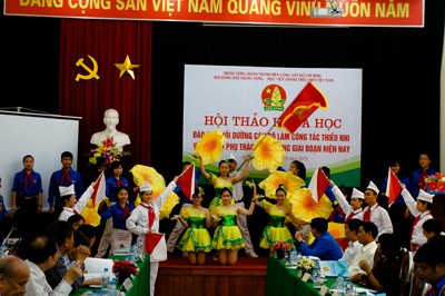 Hội thảo nâng cao chất lượng hiệu quả công tác Đội - ảnh 2