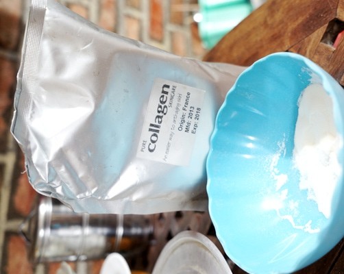 Lật tẩy công nghệ pha trộn biến bột collagen rẻ tiền thành hàng hiệu bán tiền triệu - ảnh 2