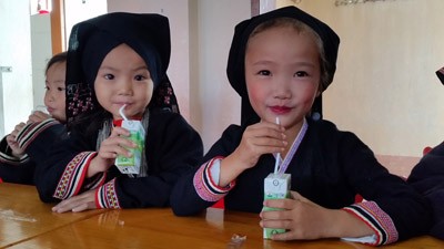 Mỗi ngày một hộp sữa cho trẻ em vùng cao - ảnh 3
