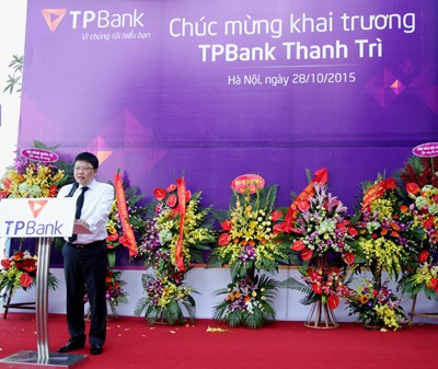 TPBank khai trương chi nhánh tại Thanh Trì - ảnh 1