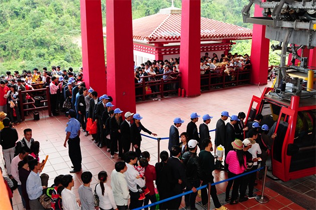Tây Thiên đón hơn 6 vạn du khách những ngày đầu Xuân Bính Thân 2016 - ảnh 5