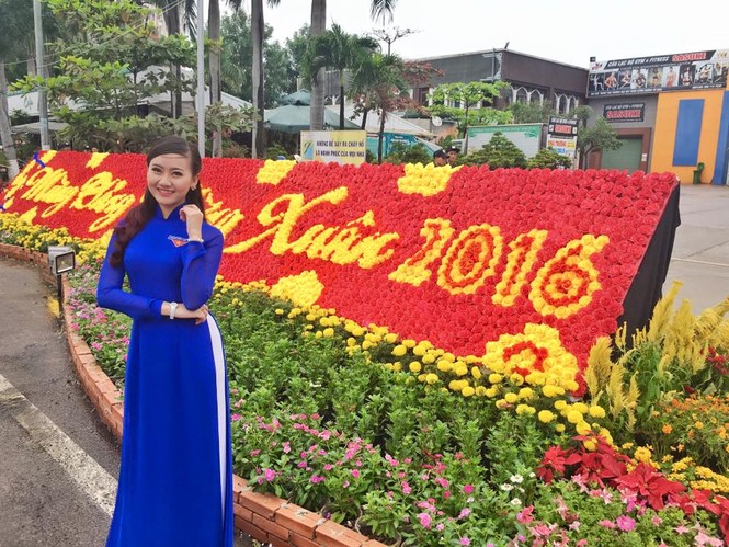 Đường hoa Thanh niên Bình Định 2016 hấp dẫn du khách - ảnh 5