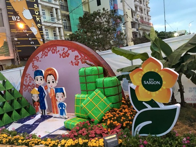 Đường hoa Thanh niên Bình Định 2016 hấp dẫn du khách - ảnh 6