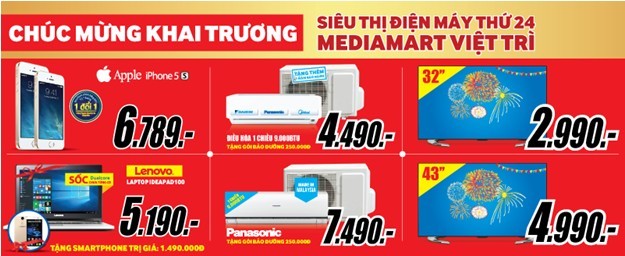 Mediamart khai trương đại siêu thị hiện đại bậc nhất tại Việt Trì - ảnh 3