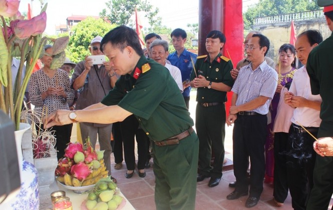 PVN quyên góp xây Đài tưởng niệm Anh hùng Liệt sỹ - ảnh 1