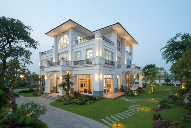 Khám phá kiến trúc và nghệ thuật của biệt thự 5 sao ven sông - ảnh 1