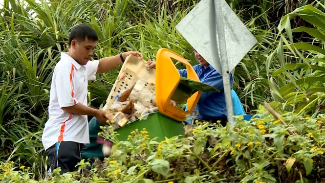 An Trĩ Vương chung tay cùng thí sinh HHVN 2016 vì một Lý Sơn không rác - ảnh 1