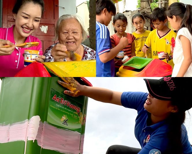 An Trĩ Vương chung tay cùng thí sinh HHVN 2016 vì một Lý Sơn không rác - ảnh 3