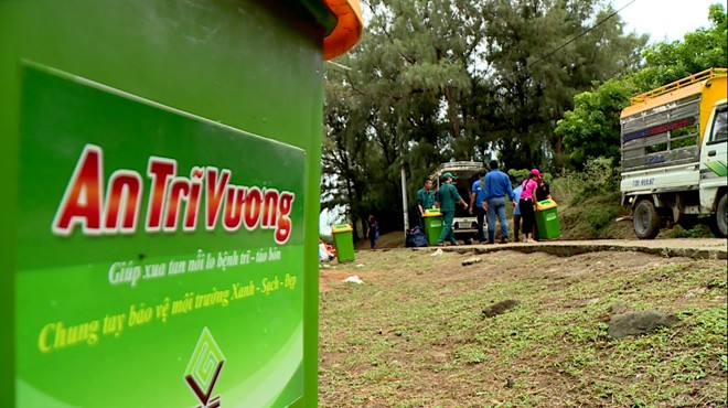 An Trĩ Vương chung tay cùng thí sinh HHVN 2016 vì một Lý Sơn không rác - ảnh 4